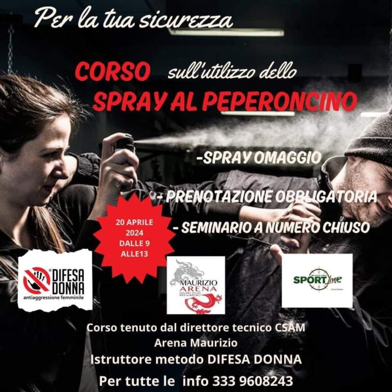 CSAM_ACADEMY_Corso_Utilizzo_Spray_Peperoncino_2024